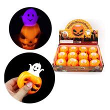 할로윈 led 호박속에 유령 말랑이 2개